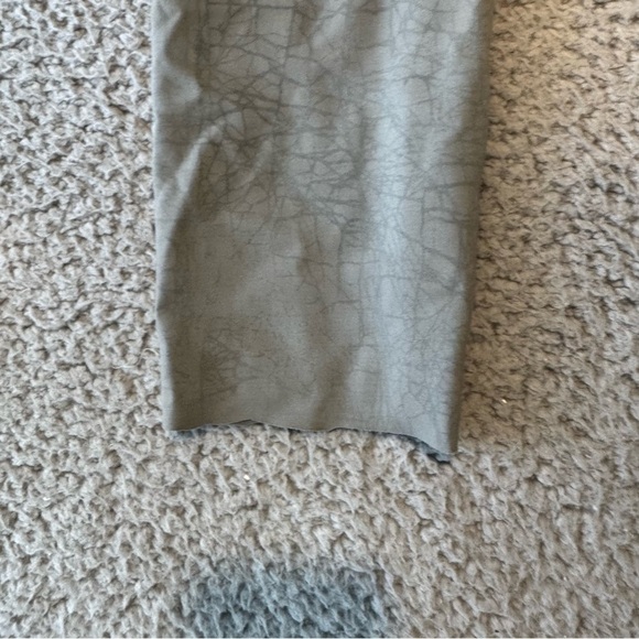 LULULEMON sz 6 Wunder Train High-Rise Crop Legging 23" in Thread Dye Rover Black - Picture 2 of 11